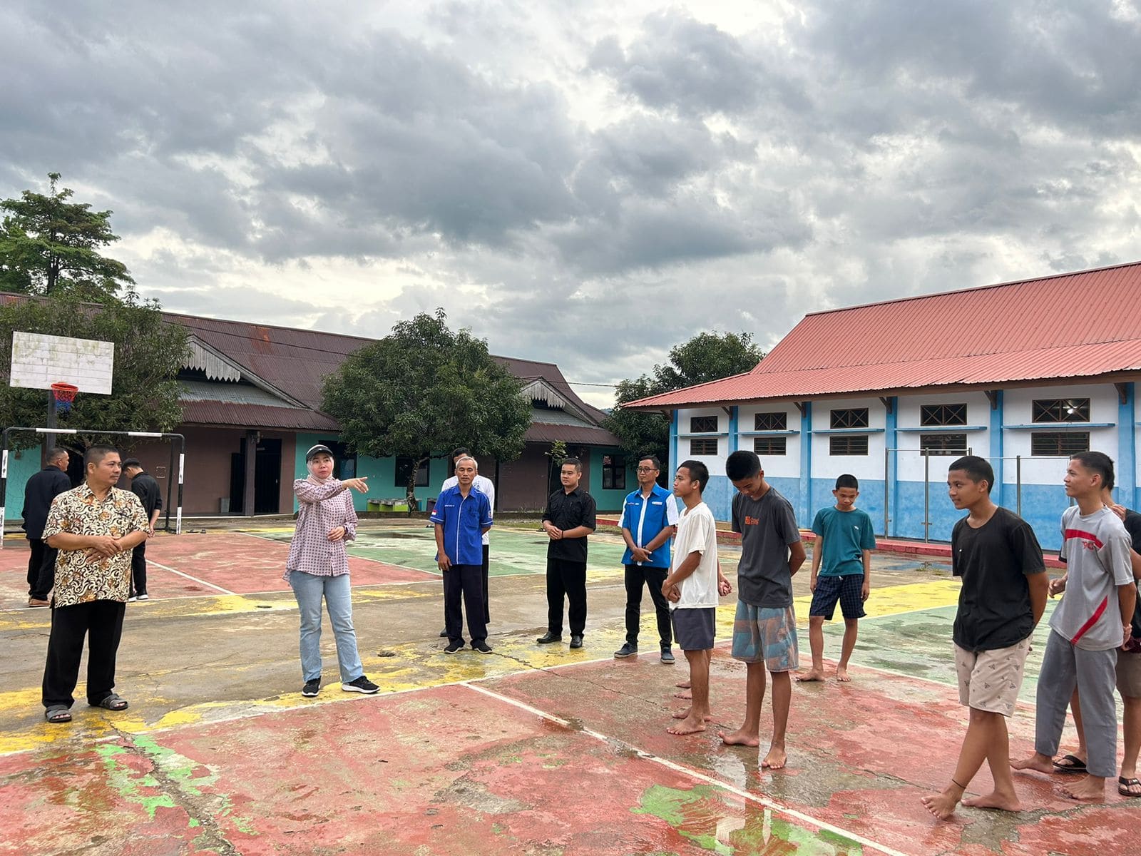 Memastikan Infrastrktur dan Kualitas Pendidikan Sekolah, Kadis Dikbud Kalbar Tinjau Langsung Sekolah SMK 1 Entikong